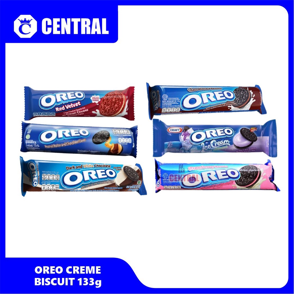 OREO CREME BISCUIT(123G-133G)/centraltrenggalek