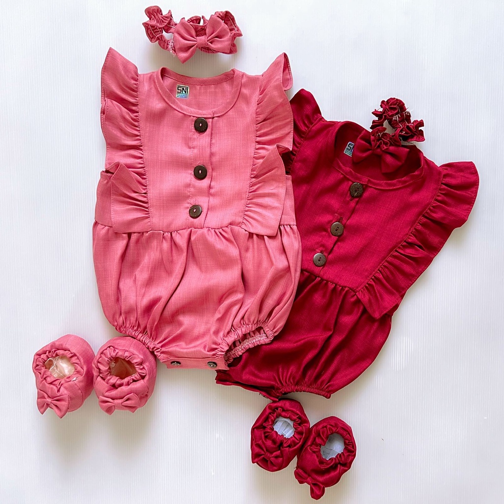 Madeline CELLY SCARLETTE JUMPER Jumper Rok Bandana Sepatu Pergi Lucu Fashion Anak Bayi Perempuan Cewek