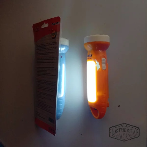 SENTER LED SUPER TERANG TESLA TLS-25T SENTER TANGAN LED RECHARGEABLE SENTER MINI