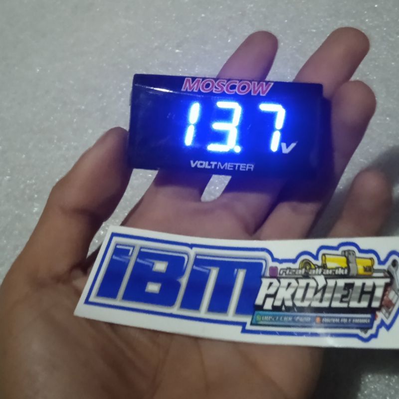 VOLTMETER AKI MURAH, VOLTMETER AKI 1 MODE,VOLTMETER AKI WATERPROOF, VOLTMETER BREMBO DOMINO