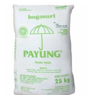 

SALE Tepung Terigu Cap Payung Bogasari 25kg Only Grab/Gojek