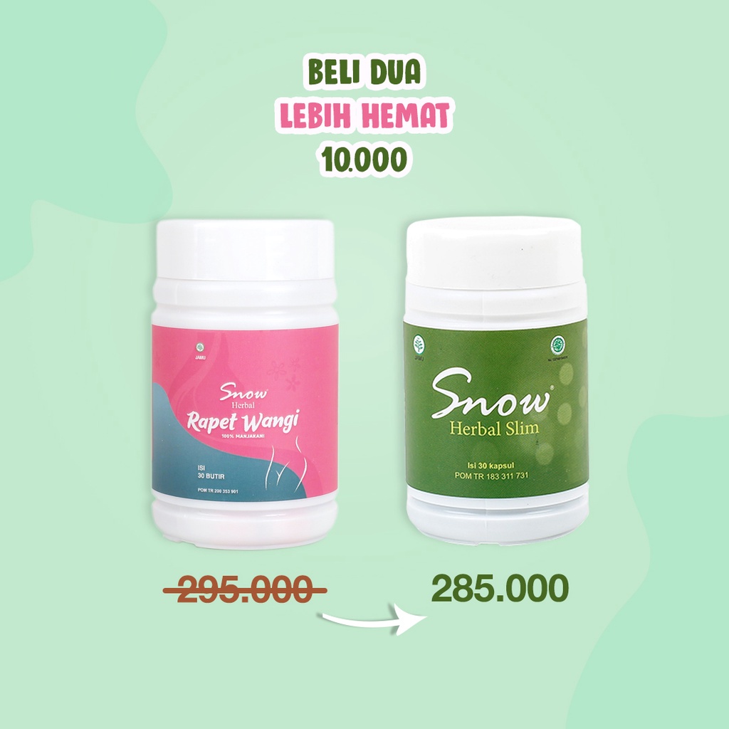 Paket Promo Bundling Hemat Snow Herbal