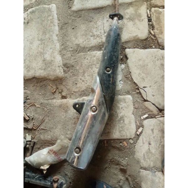knalpot revo matic bisa buat revo fi,supra x 125fi original