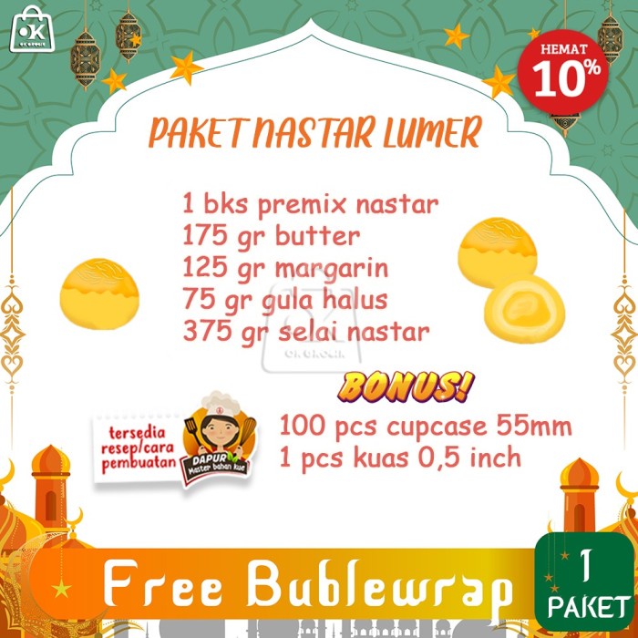 

BISA COD Paket NASTAR LUMER 98.000
