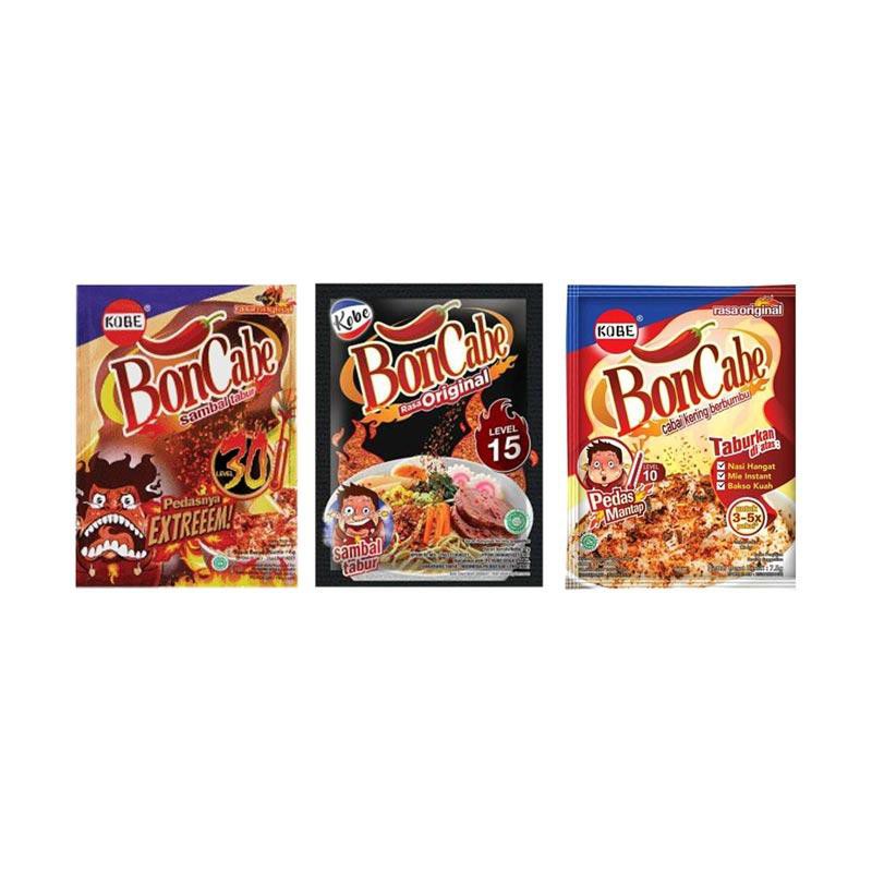 BONCABE LEVEL ALL SACHET TERMURAH LEVEL 10 / 15 / 30 / ROA / 50 MAX END 100% ORIGINAL Bon cabe