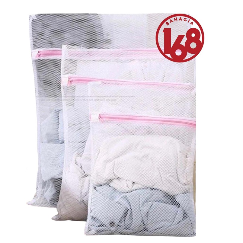 Laundry Bag Kantong Baju Kotor Resleting Pakaian Dalam