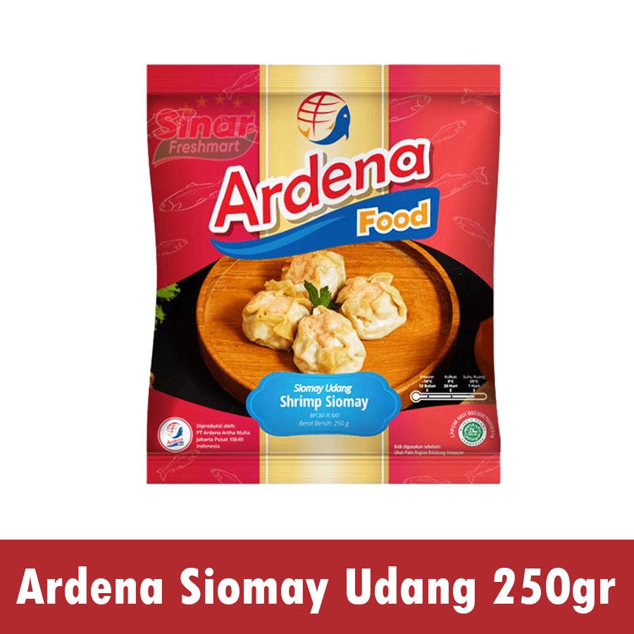 

[SINAR.FRESHMART] ARDENA SIOMAY SHRIMP / SIOMAY UDANG [250gr]