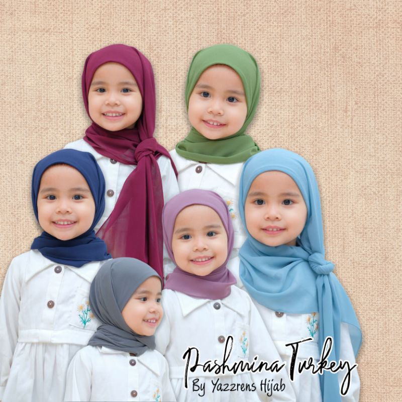 pashmina turkey | shawl malay | pashmina inner | jilbab anak | pashmina for kids