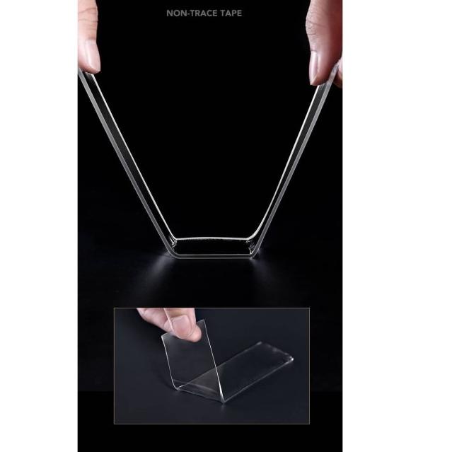 

☻ 202 Nano magic tape bening Grip double tape serbaguna 30MMX2MMX2M ➥