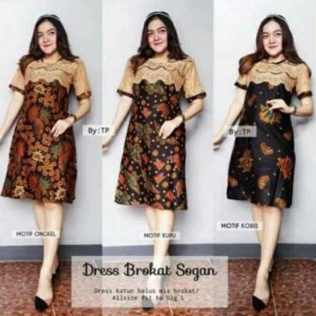 Dress brocade sogan