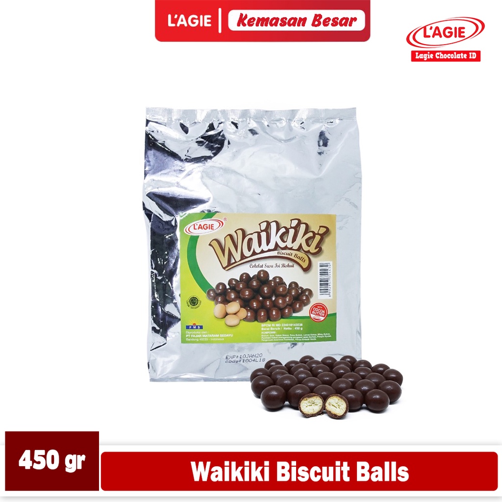 

COKELAT LAGIE WAIKIKI BISCUIT BALLS