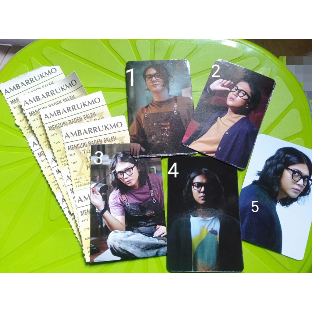 PC / Photo card raden saleh / collectible tiket