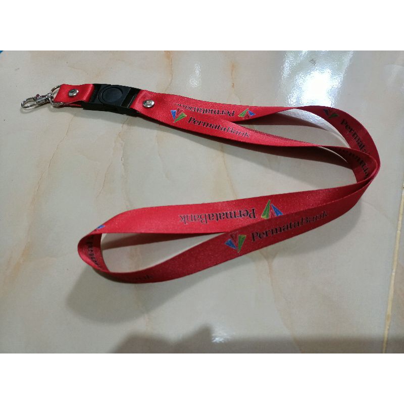 

Lanyard/tali id card Permata Bank READY STOCK