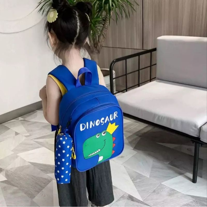 PDF tas sekolah anak TK SD dinosaurus tas ransel sekolah anak tas punggung