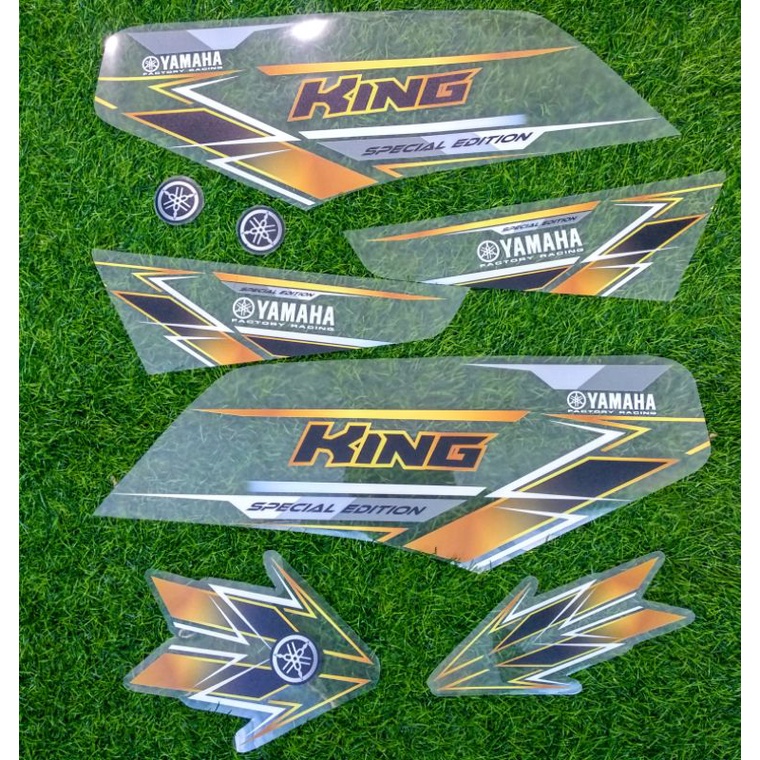 Striping transparan RX king Lis gold