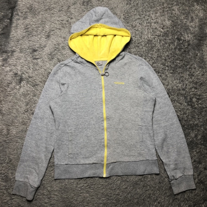 Jacket Zipper Hoodie Renoma ‘Gym’ (SECOND BRANDED ORIGINAL) SIAP PAKAI -FREE STICKER-