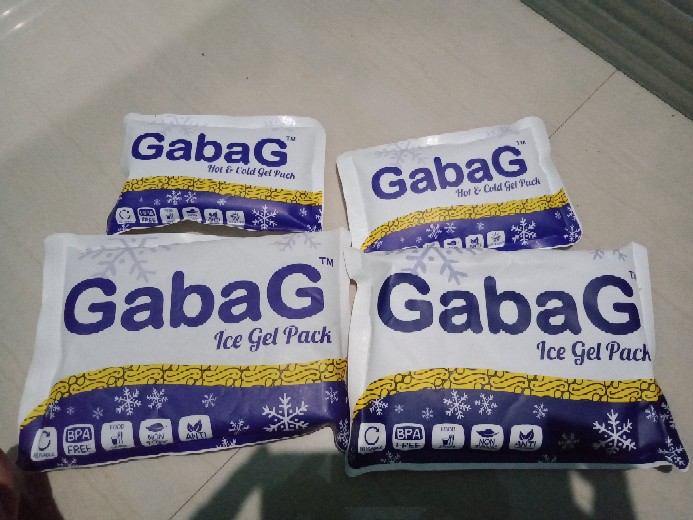 *terlaris* Gabag Ice Gel Mini / Gabag Kids Ice Cream / Burger 200gr 200 Gr