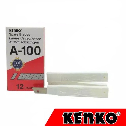 Isi Cutter A100 KENKO Refill Pisau Cutter Blade Kecil A 100 A-100