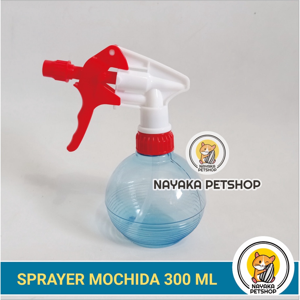 Sprayer Mochida 300 ml Botol Bulat Semprot Air Semprotan Burung Disinfektan Tanaman Hand Spray