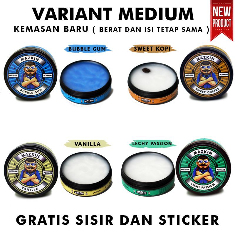 POMADE MAZKIN PROMO MURAH HARGA GROSIR