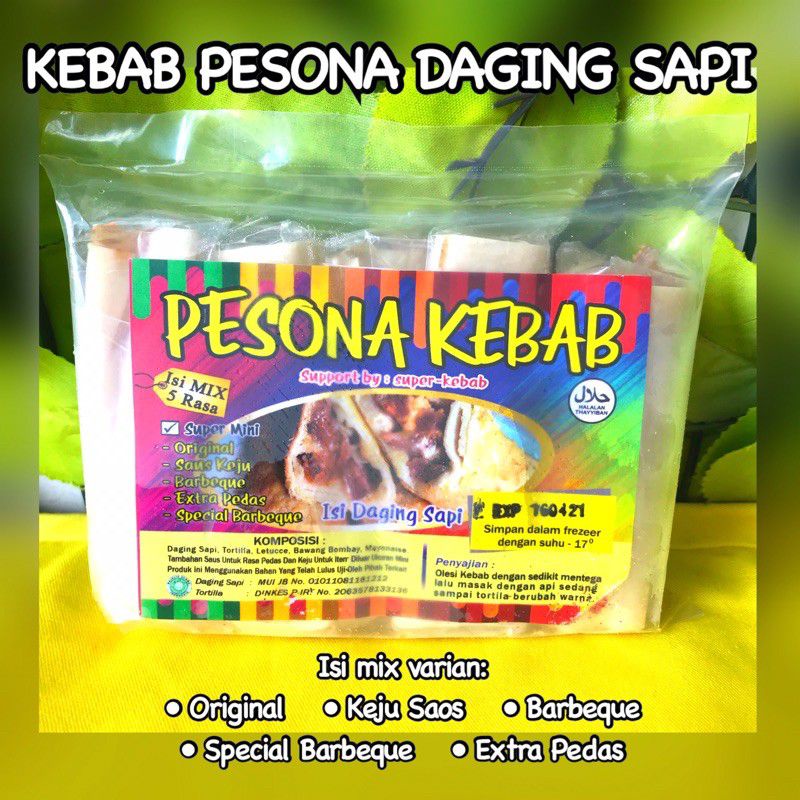 

kebab mini pesona