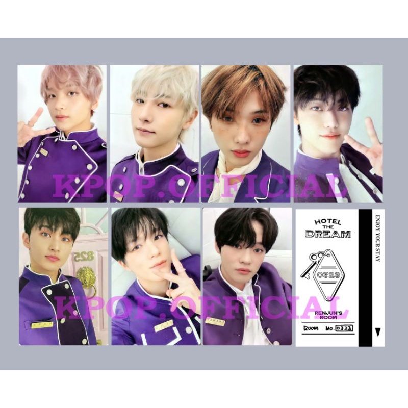 [ READY STOCK ] NCT DREAM SEASON GREETING 2022 HOTEL CARD / KEY CARD PHOTOCARD