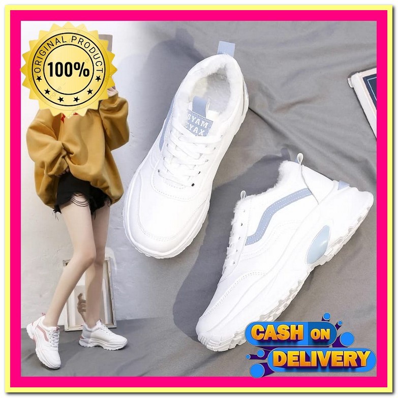 Sepatu Sneakers Wanita Srs Cewek Kanvas Kasual Tali Df427 Salem Murah Terlaris Kekinian Ori Rk Colle