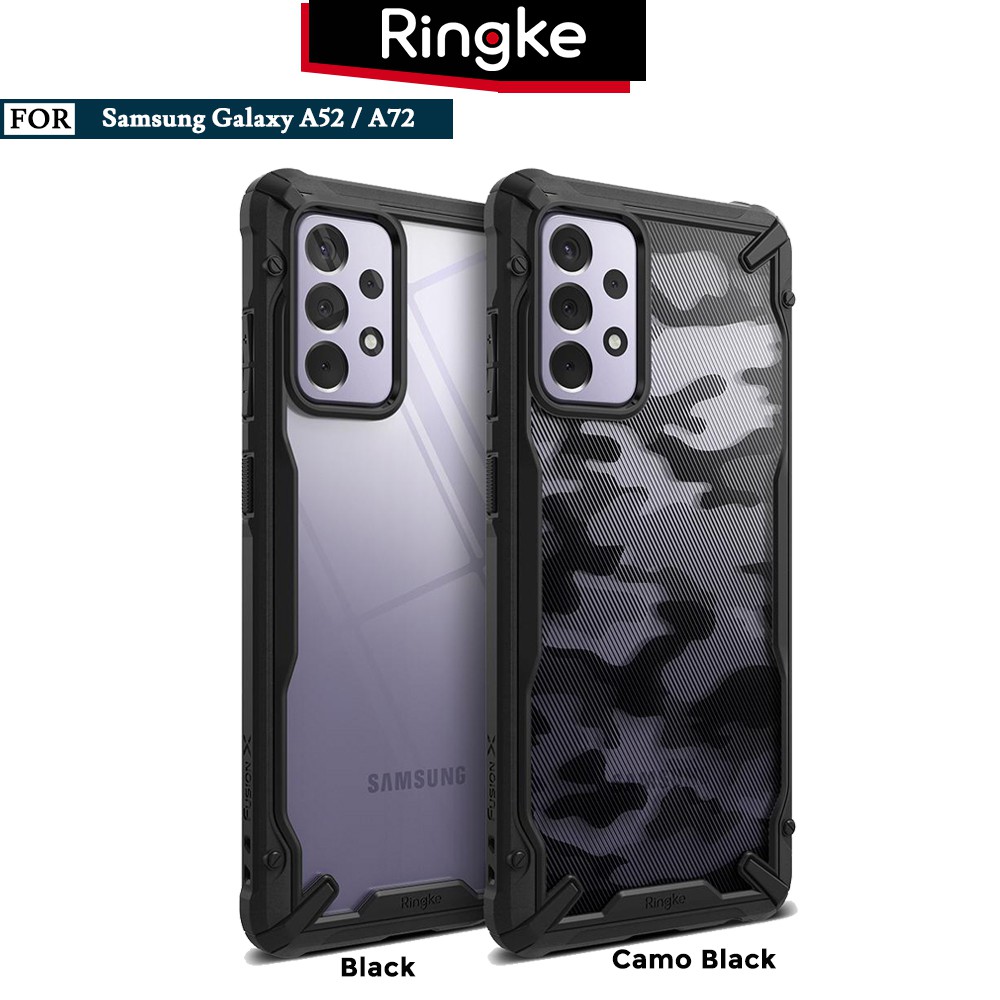 Case Samsung Galaxy A52 / A72 Ringke Fusion X Anti Crack Casing