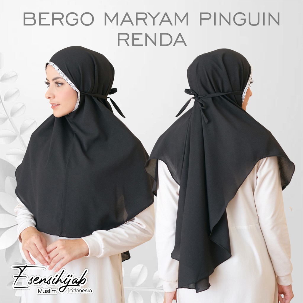 JILBAB BERGO MARYAM RENDA DIAMOND/HIJAB BERGO MARYAM RENDA DIAMOND