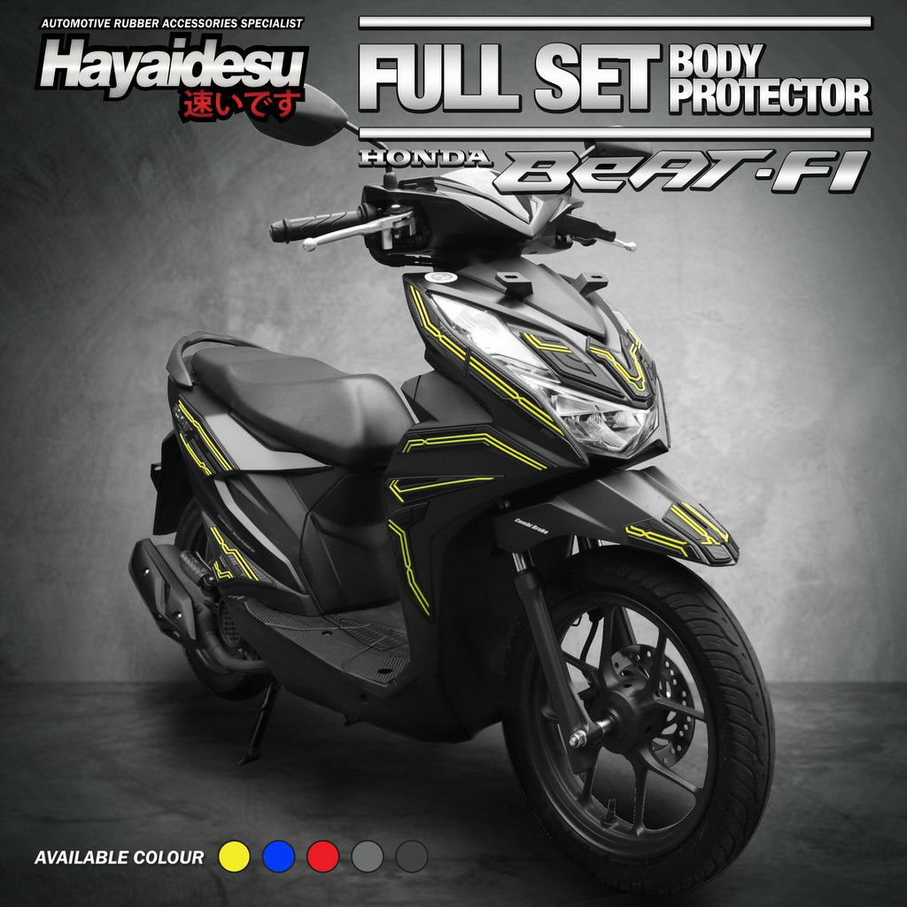 BEAT 2020-2024 Deluxe/Street Body Protector Full Set Cover Hayaidesu