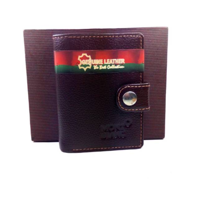 Dompet Kartu Nama Kulit Asli MONT BLANC