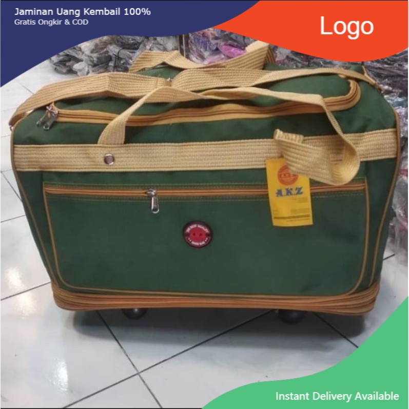 Tas pakaian travel jumbo 4 tingkat # Tas pakaian Roda # Tas travel bags Bandung_Shop