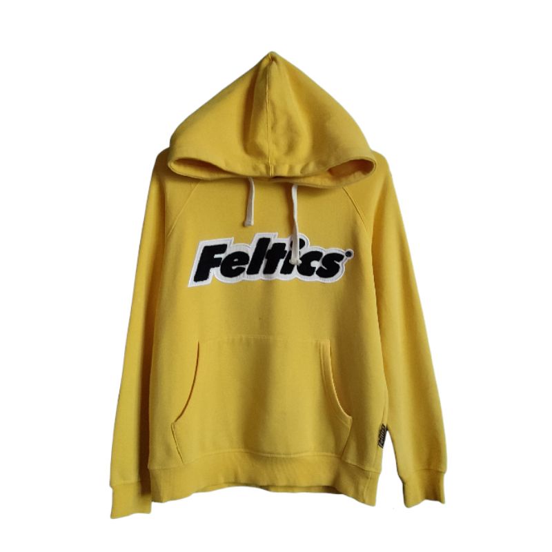 Hoodie Feltics Yellow