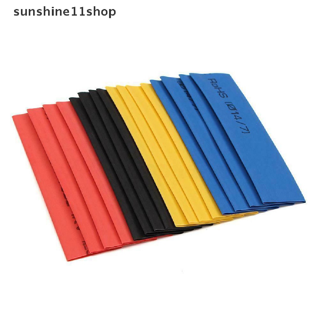 Sho 164pcs Selang Bakar Heat Shrink Insulated Untuk Membungkus Kabel