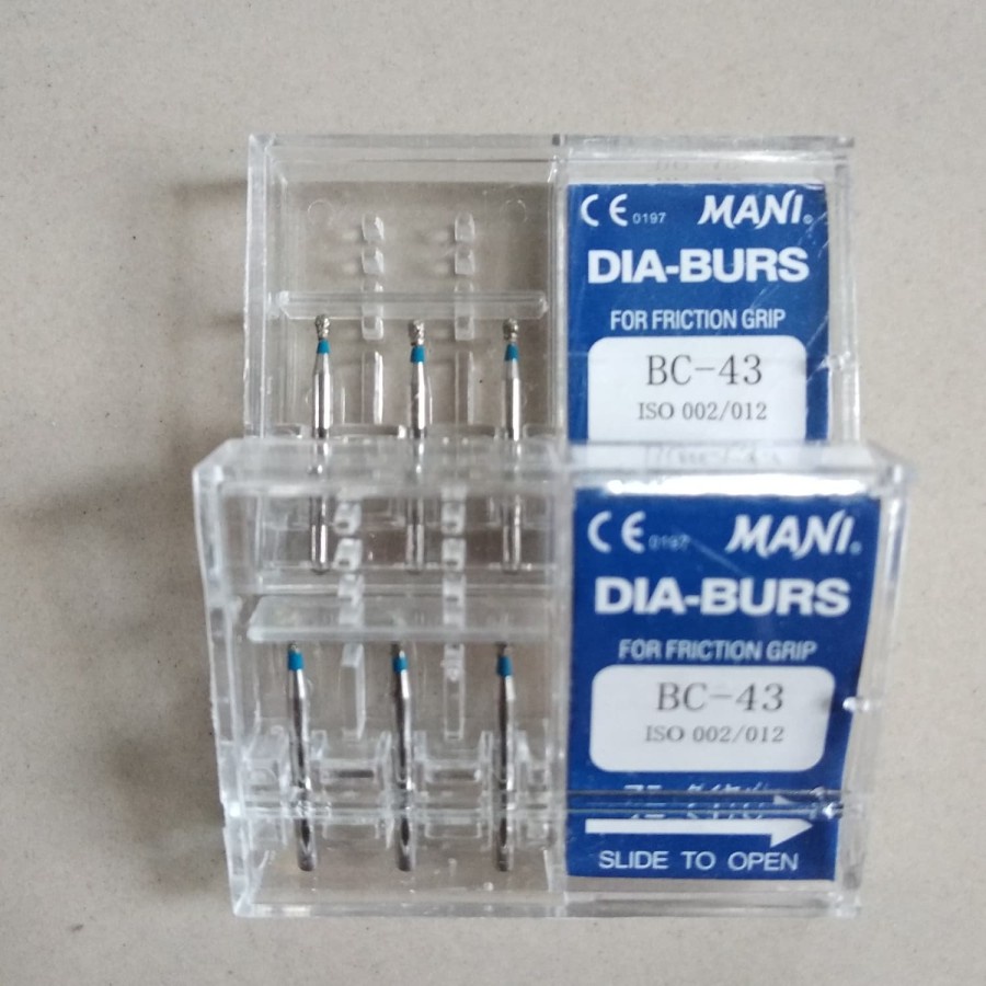 Bur preparasi Mani Bur kode BC-43