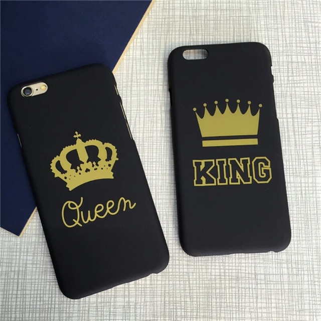 Case Casing King Queen Iphone 5 5s 6 6s 6 plus 6s plus COUPLE EDITION