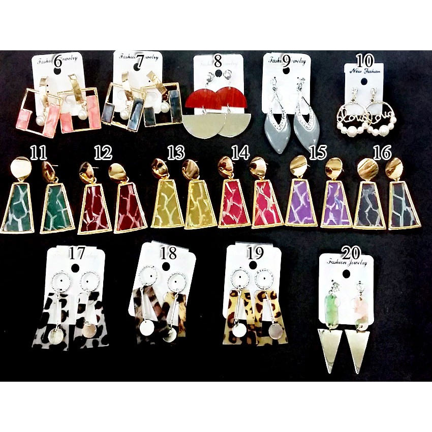 Anting panjang wanita fashion korea #322