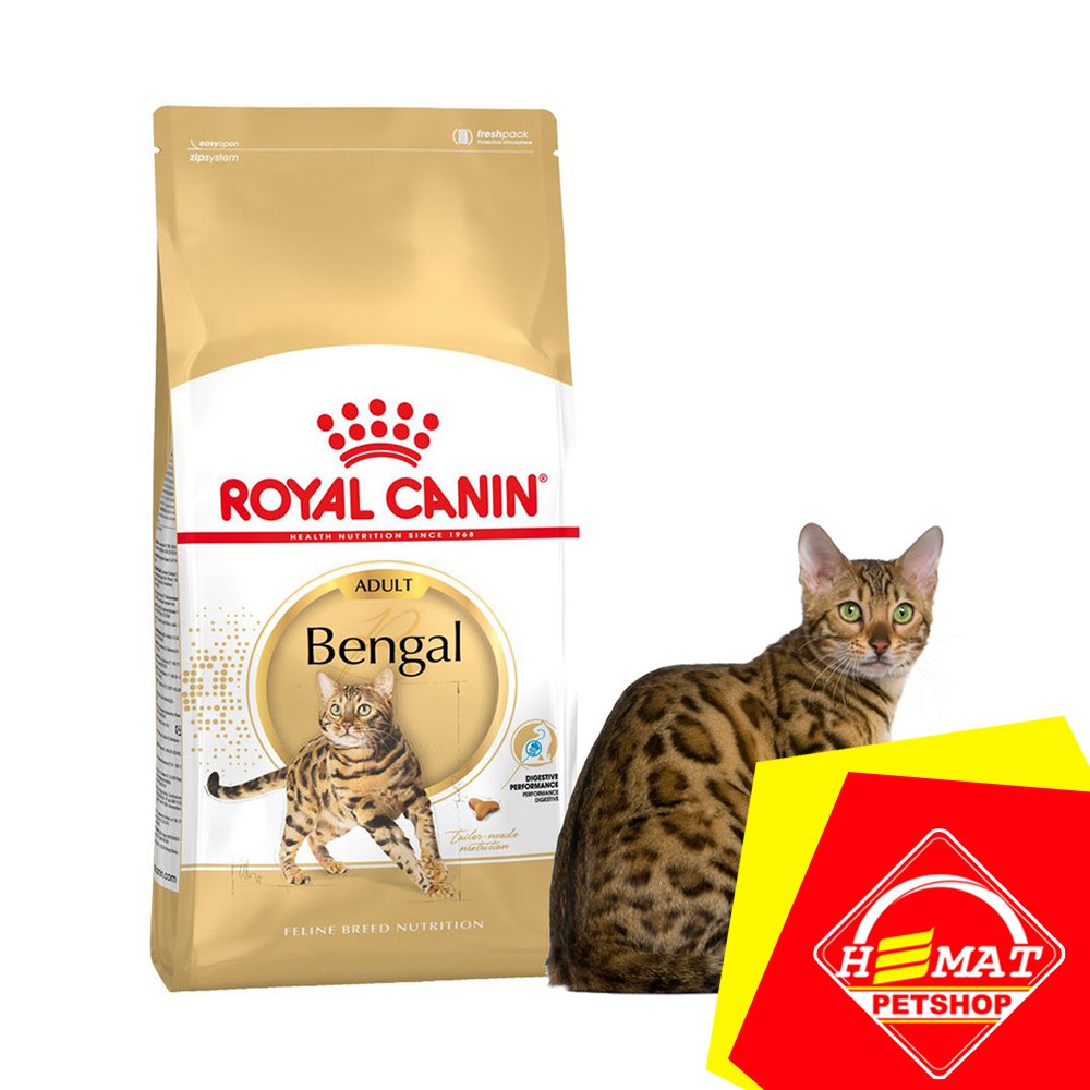 Royal Canin Bengal Adult 2 Kg / Cat Food RC 2Kg / Makanan Kucing