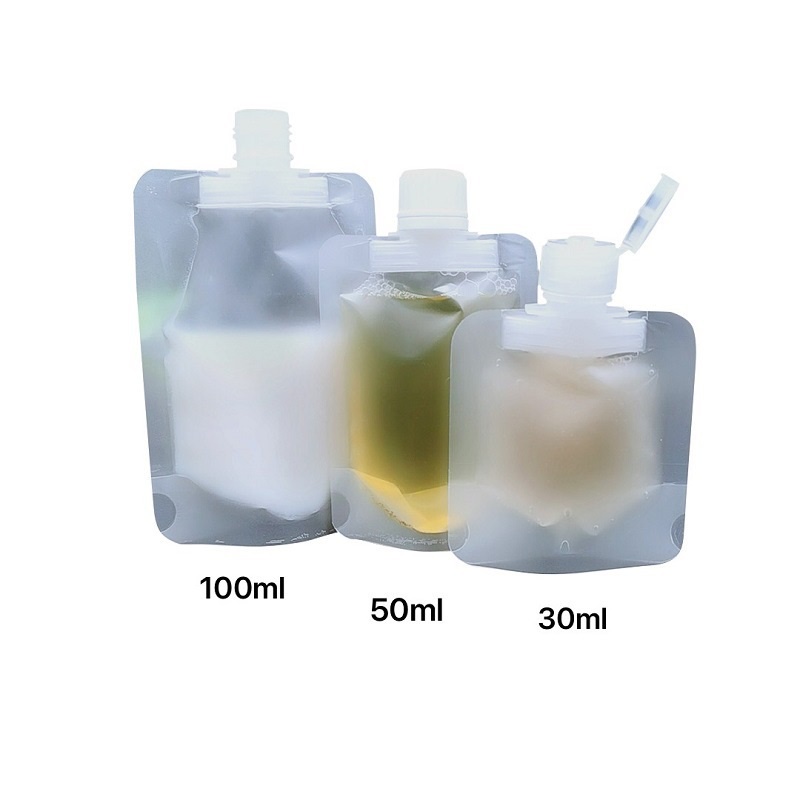 MARKAS88 Botol Refill Sabun Pouch Sabun Tempat Sabun Travel Fliptop Tempat Refill Serbaguna