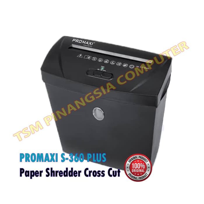 

Paper Shredder / Penghancur Kertas Promaxi S360 Plus