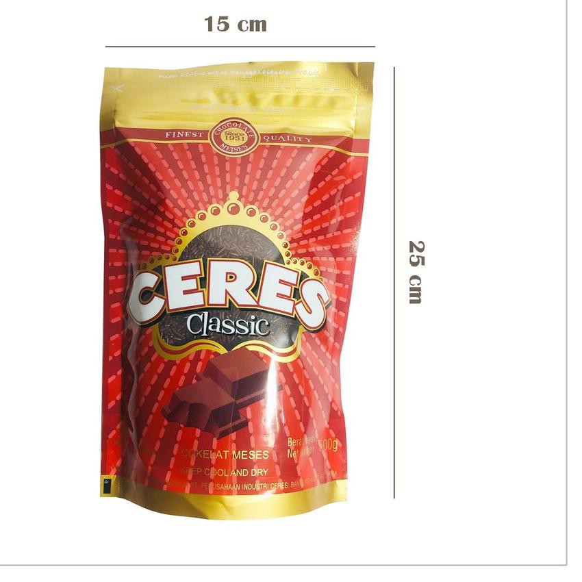 

WOW MURAH Meises CERES 500 gr Ziplock / Meses / Coklat Butir D0S**