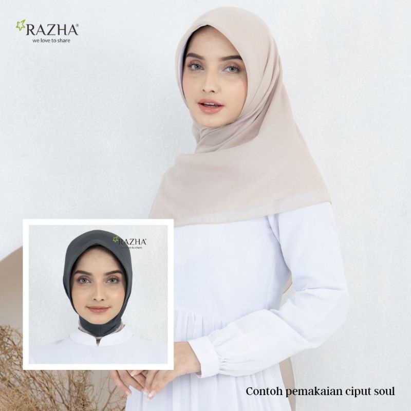 Ciput Pet Antem Menutup Dagu dan Leher - Daleman Jilbab - Soul by Razha Original