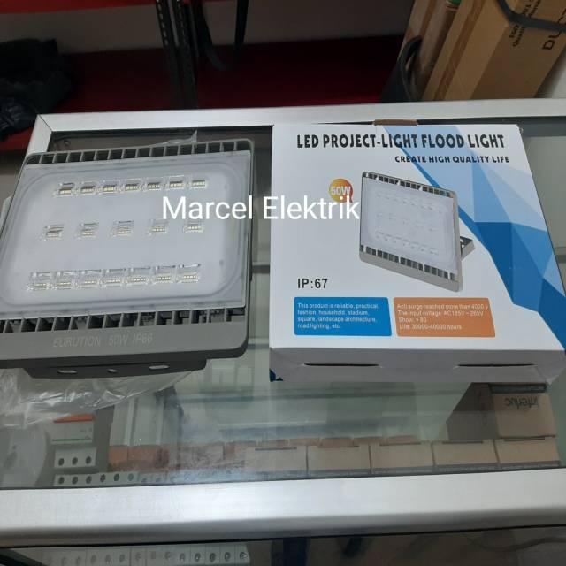 Lampu Sorot LED 50W ERUTTION IP66  White