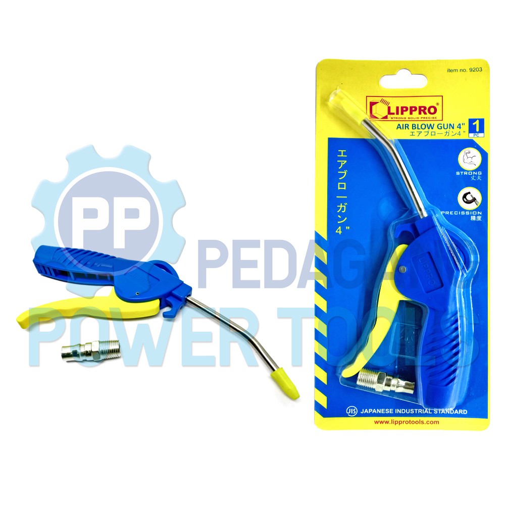 LIPPRO AIR BLOW GUN 4 INCH DUSTER TEMBAKAN ANGIN KOMPRESOR UDARA 9203