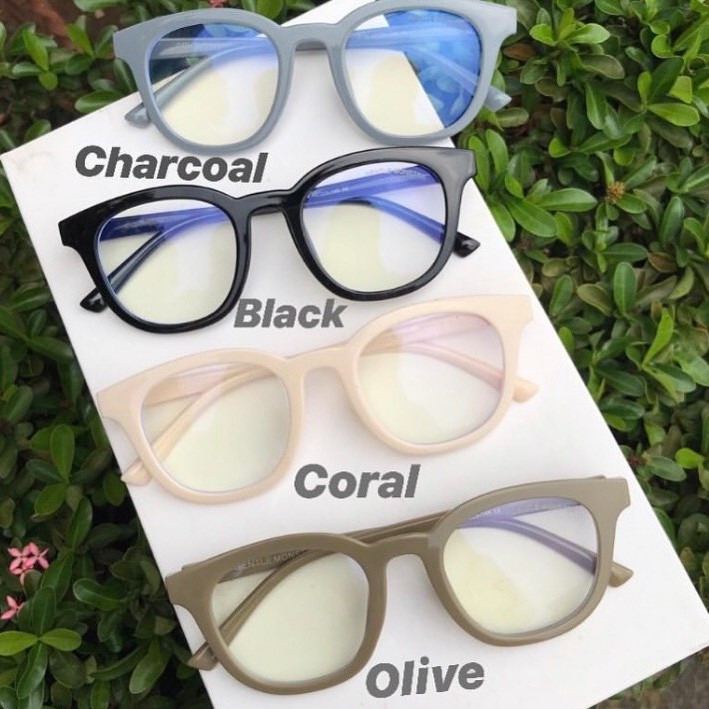 Frame Kacamata Kotak Unisex Frame tebal Cocok Untuk Minus Tinggi - Frame Nudie