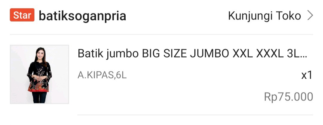 Batik Jumbo Big Size Jumbo Xxl Xxxl 3l 4l 5l Murah Batik Jumbo Couple m,l,xl,xxl,xxxl,xxxxl,xxxxxl