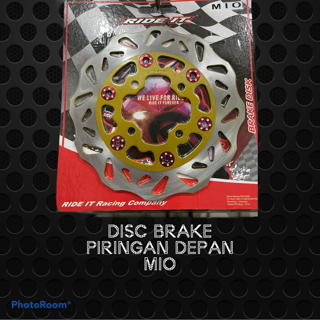 Piringan cakram depan mio mio sporty mio soul mio j Ride It Disc Brake Mio 4 Lubang Mio J 3 Luban