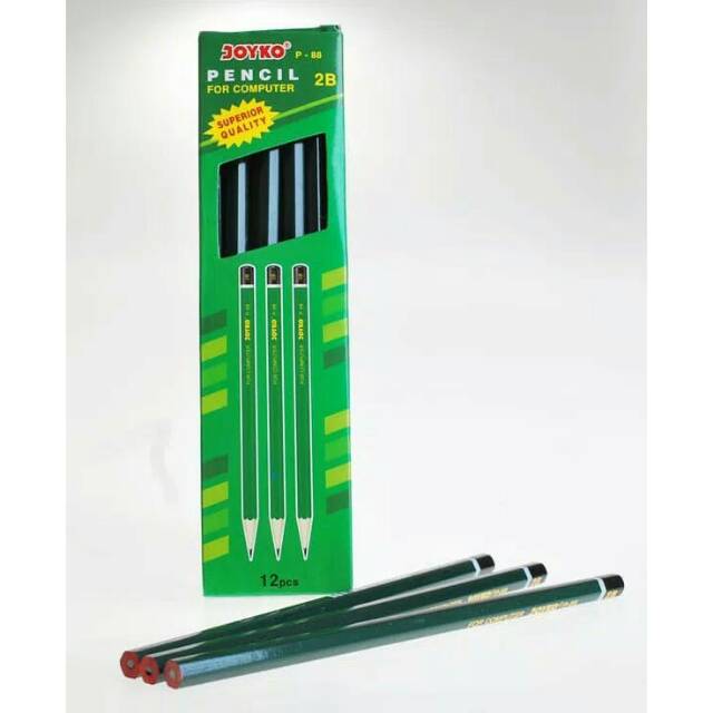 

Pensil JOYKO 2B P-88 FOR COMPUTER 12 pcs