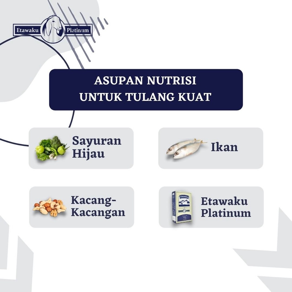 Etawaku Platinum || Susu Kambing Etawa Murni Rendah Gula Bebas Pengawet Efektif Atasi Masalah Pencernaan Nyeri Sendi &amp; Tulang Jaga Kesehatan Jantung Cegah &amp; Menurunkan Diabetes Kolesterol Lancarkan Produksi ASI