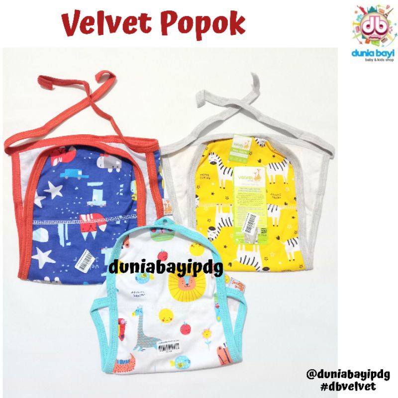 Velvet popok motif/Popok Kain Motif